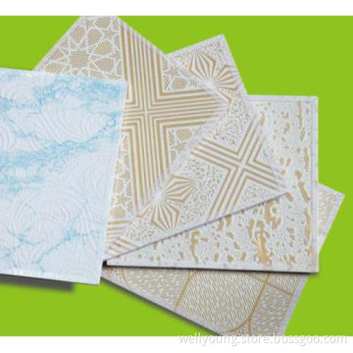 PVC laminate decorative ceiling panel